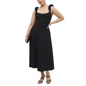 Reformation Teddy Knit Dress Midi Size Medium